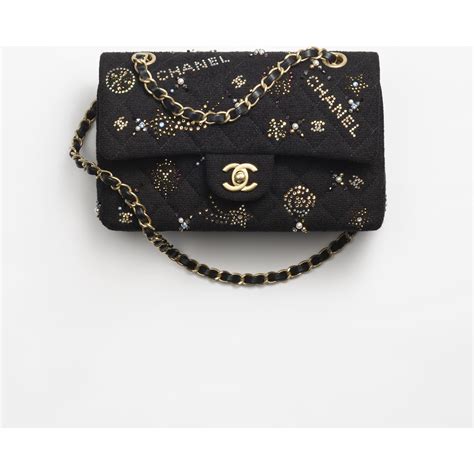 caviar leather chanel|Small classic handbag, Grained calfskin & gold.